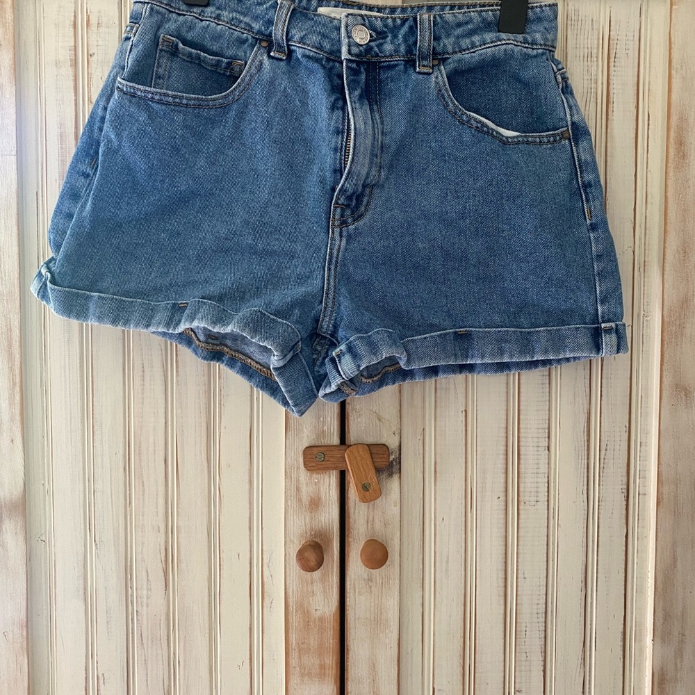 PacSun Blue Jean Shorts Relaxed Fit